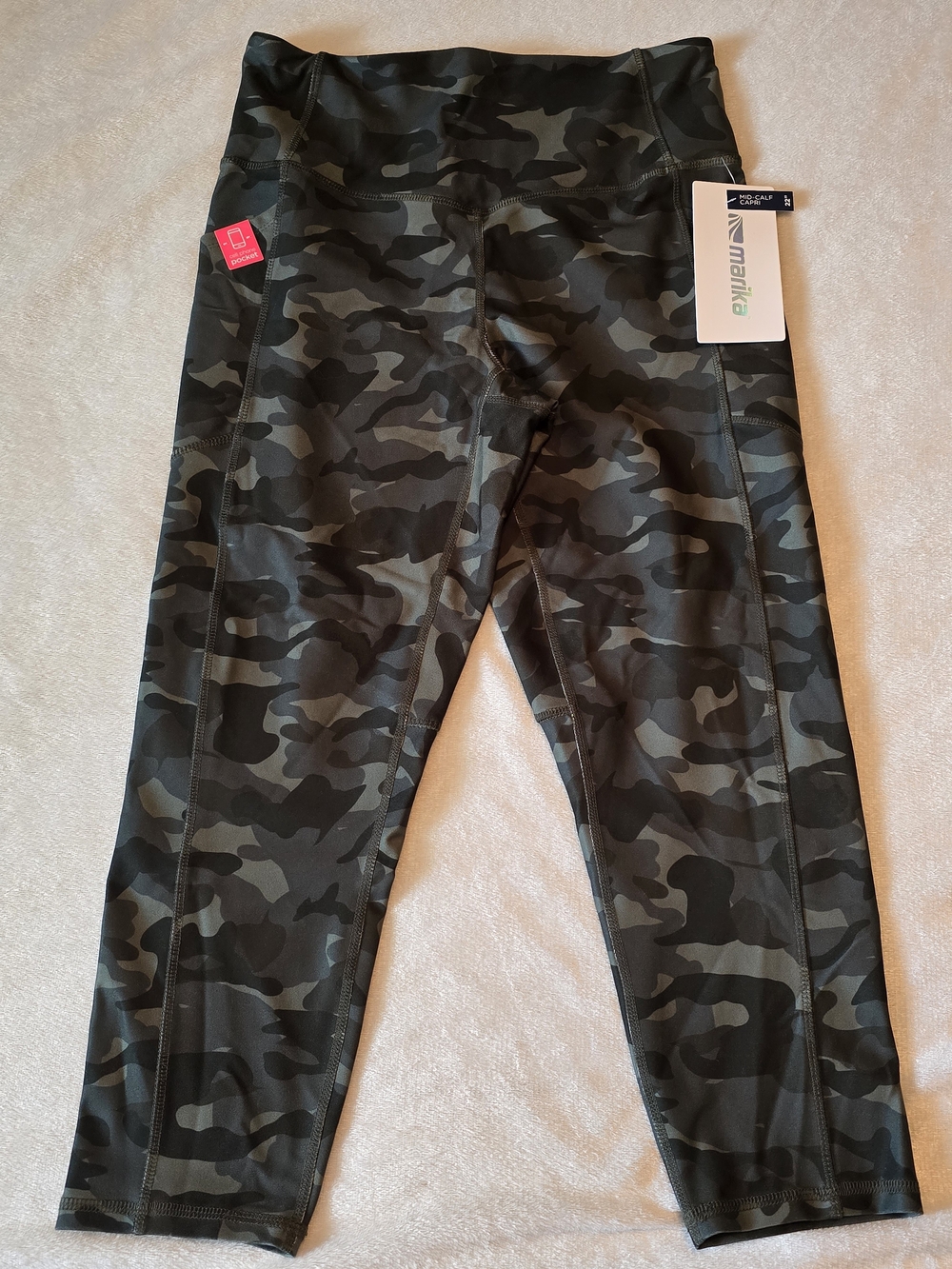 Camo High-Waist Leggings 22" - Picture 2 of 5